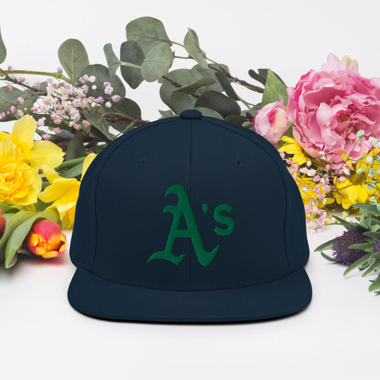 Oakland Athletics Team Snapback Hat
