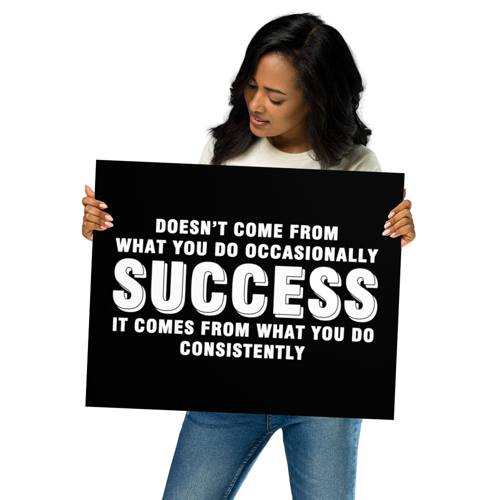 Success Motivation Poster