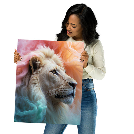 The Splendor Of The Lion King Poster